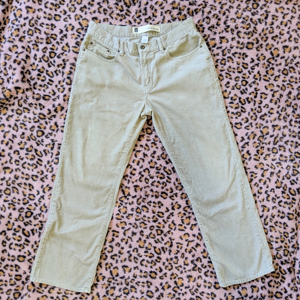 💖 GAP Corduroy Pants Straight Fit